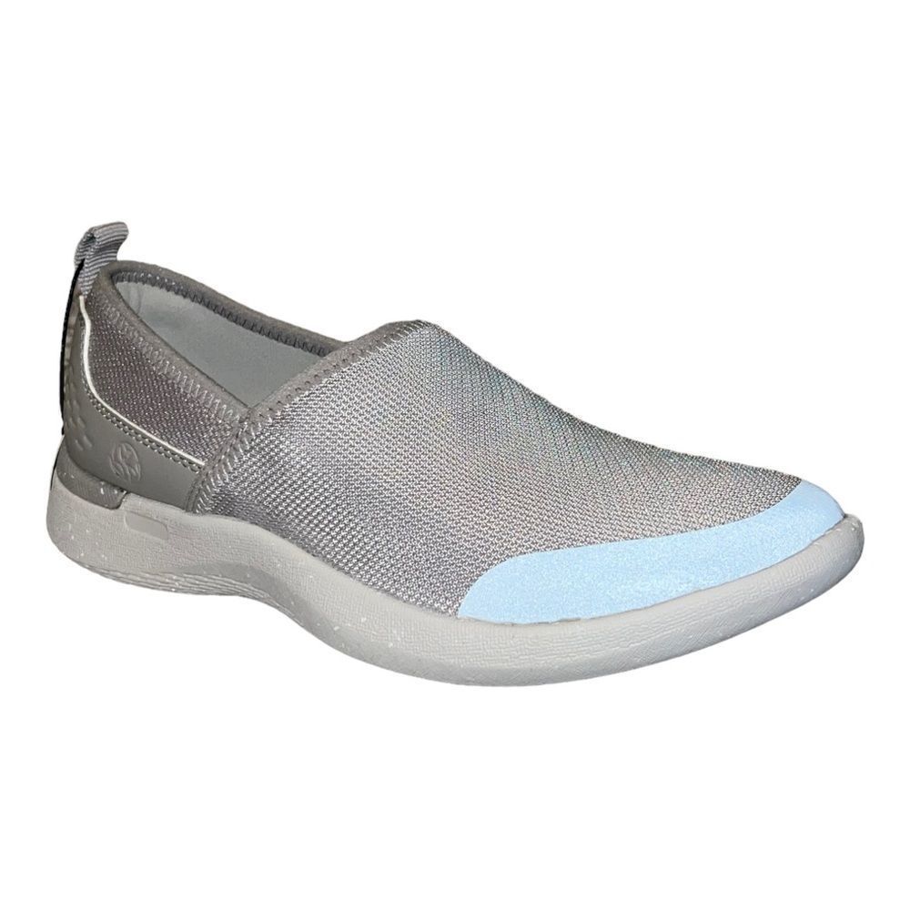 Rockport Womens TF W Fly A Line Mesh Truflex Slip-On Sneakers Shoes Gray 6M New